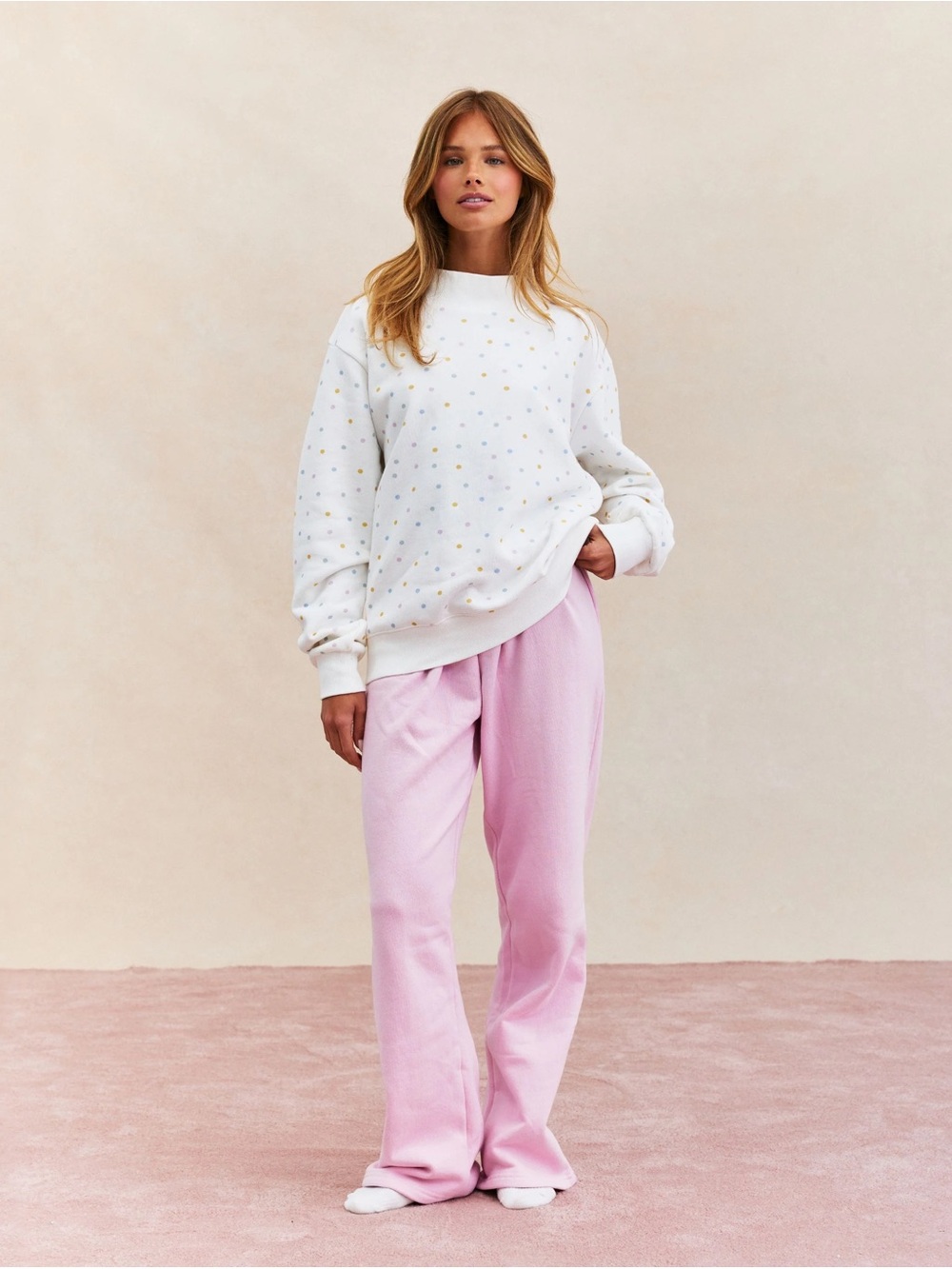 ISO PARKE FUNFETTI MOCK NECK L/XL